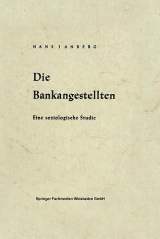 Könyv Bankangestellten Hans Janberg