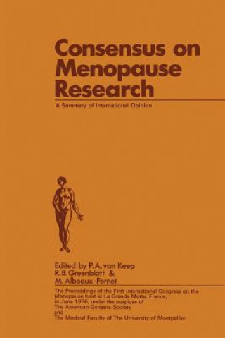 Книга Consensus on Menopause Research P.A. van Keep