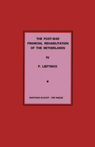 Carte Post-War Financial Rehabilitation of The Netherlands P. Lieftinck