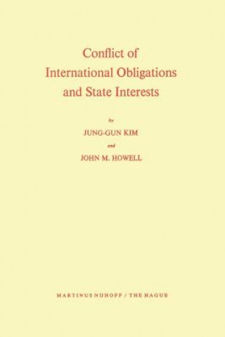 Carte Conflict of International Obligations and State Interests Jung-Gun Kim