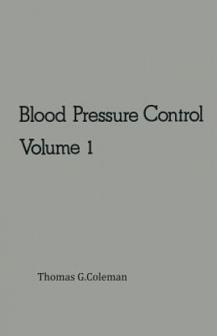 Libro Blood Pressure Control Thomas Coleman