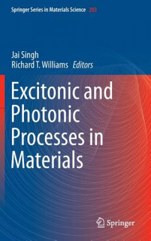 Kniha Excitonic and Photonic Processes in Materials Jai Singh