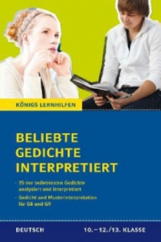 Kniha Beliebte Gedichte interpretiert Thomas Möbius