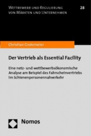 Knjiga Der Vertrieb als Essential Facility Christian Grotemeier