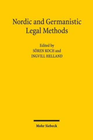 Kniha Nordic and Germanic Legal Methods Ingvill Helland