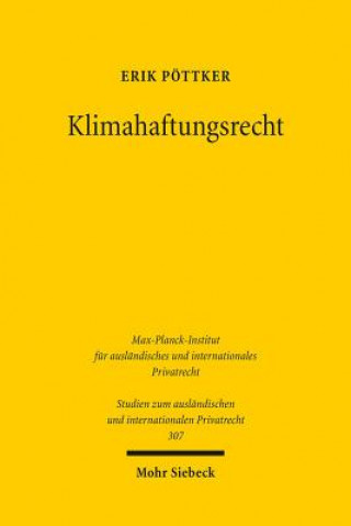 Libro Klimahaftungsrecht Erik Pöttker