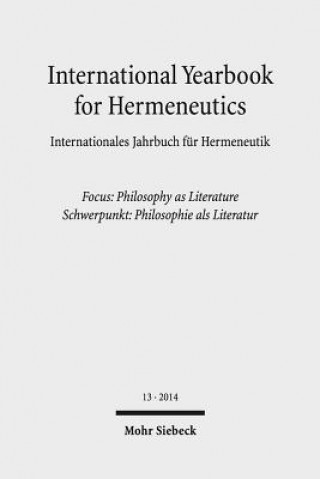 Книга International Yearbook for Hermeneutics / Internationales Jahrbuch fur Hermeneutik Günter Figal