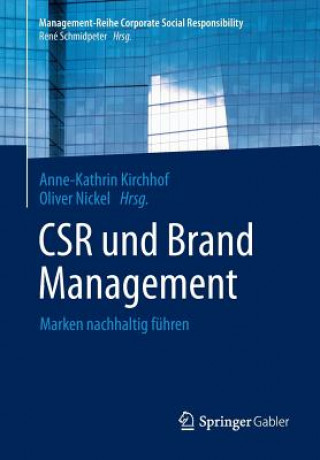 Книга Csr Und Brand Management Anne-Kathrin Kirchhof