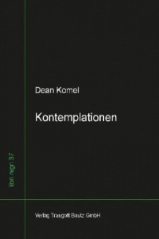 Kniha Kontemplationen Dean Komel