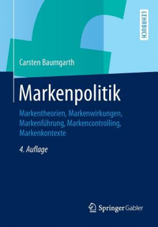 Könyv Markenpolitik Carsten Baumgarth