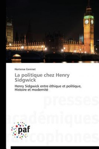 Książka Politique Chez Henry Sidgwick Hortense Geninet