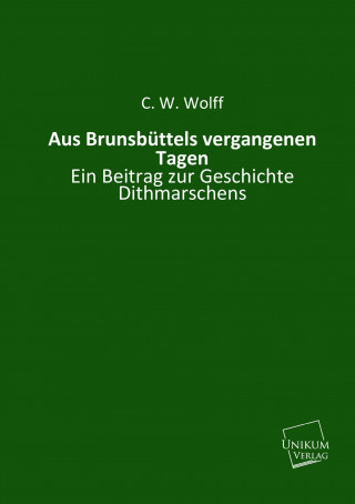 Carte Aus Brunsbüttels vergangenen Tagen C. W. Wolff