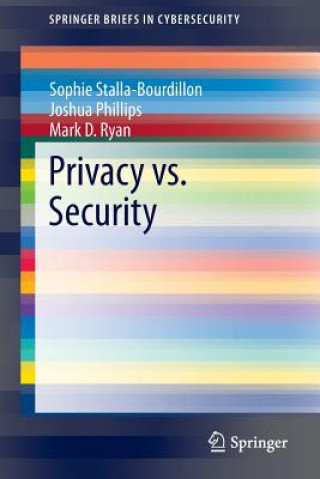 Kniha Privacy vs. Security Sophie Stalla-Bourdillon