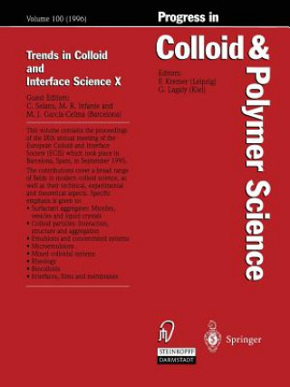 Knjiga Trends in Colloid and Interface Science X Conxita Solans