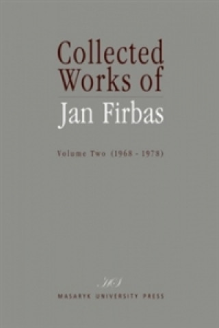 Carte Collected Works of Jan Firbas Miroslav Černý