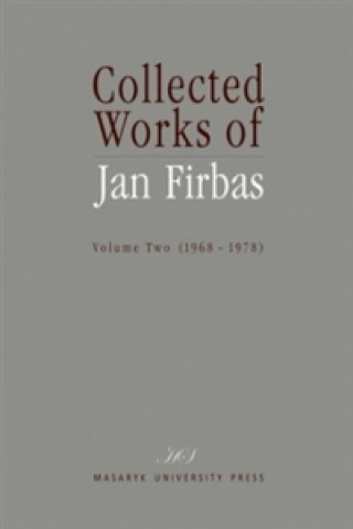 Książka Collected Works of Jan Firbas Miroslav Černý