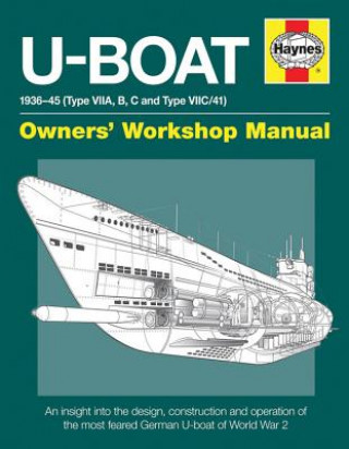 Kniha U-Boat Owners' Workshop Manual A;lan Gallop
