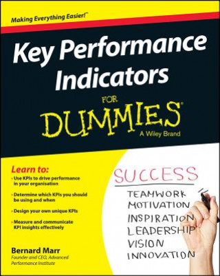 Könyv Key Performance Indicators For Dummies Bernard Marr
