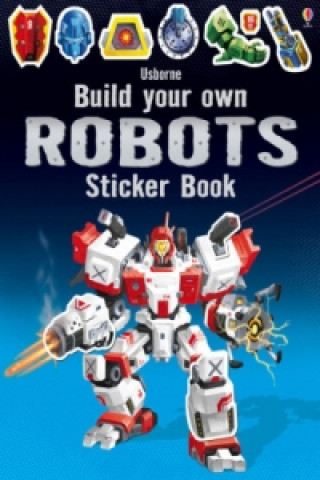 Книга Build Your Own Robots Sticker Book Simon Tudhope