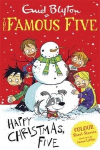 Carte Famous Five Colour Short Stories: Happy Christmas, Five! Enid Blyton