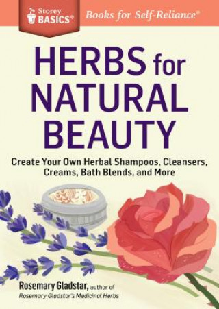 Book Herbs for Natural Beauty Rosemary Gladstar