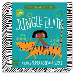Kniha Babylit Jungle Book Playset: Animal Primer Book and Playset Alison Oliver