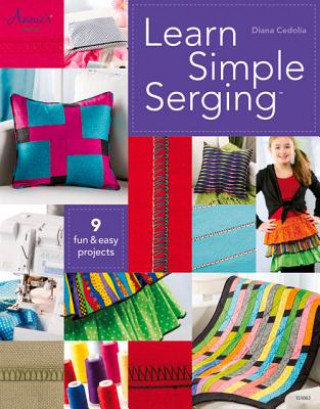 Knjiga Learn Simple Serging Diana Cedolia