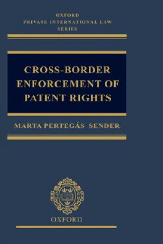 Book Cross-border Enforcement of Patent Rights Marta Pertegas Sender