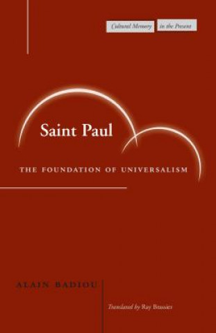 Könyv Saint Paul Alain Badiou
