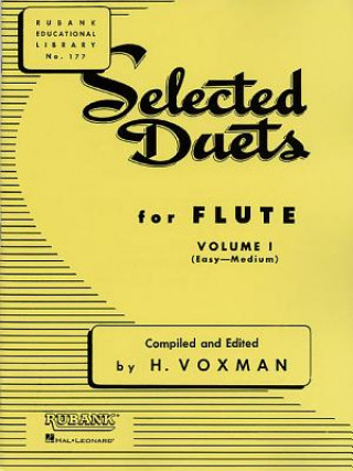 Book SELECTED DUETS FLUTE VOL 1 Voxman Himie