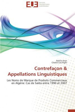 Carte Contrefa on Appellations Linguistiques Nabila Arrar