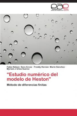 Książka Estudio Numerico del Modelo de Heston Fabio Nelson Sora Arcos