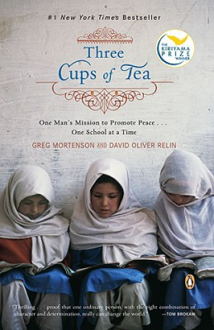 Książka Three Cups of Tea. Der Traum vom Frieden, englische Ausgabe Greg Mortenson