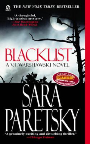 Kniha Blacklist, English edition Sara Paretsky