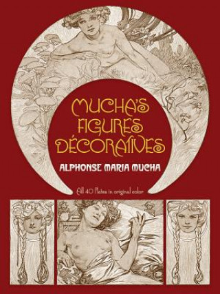 Carte Mucha's Figures Decoratives Alphonse Mucha