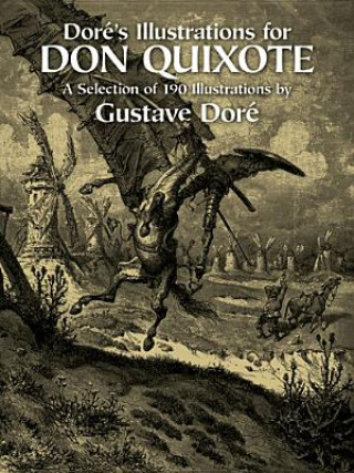 Książka Dore's Illustrations for "Don Quixote Gustave Doré