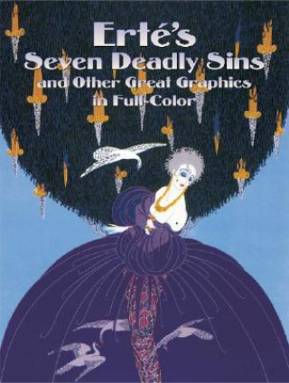 Książka Erte's Seven Deadly Sins and Other Great Graphics in Full Color Erté