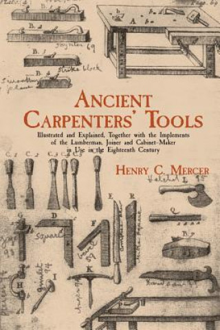 Knjiga Ancient Carpenters' Tools MERCER