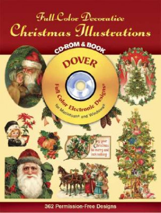 Livre Decorative Christmas Illustrations Dover Publications Inc