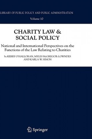 Книга Charity Law & Social Policy Kerry O'Halloran