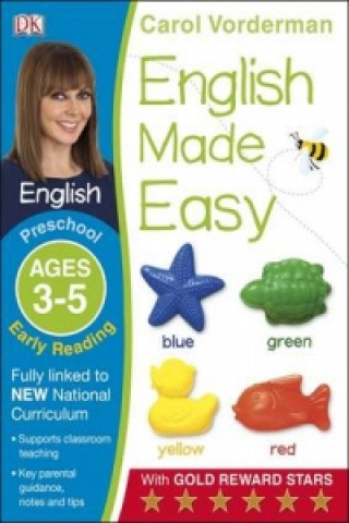 Carte English Made Easy: Early Reading, Ages 3-5 (Preschool) Carol Vorderman