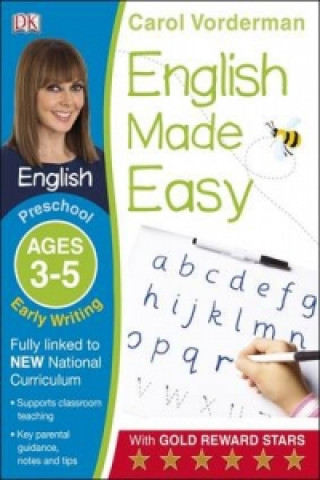 Knjiga English Made Easy Early Writing Ages 3-5 Preschool Carol Vorderman