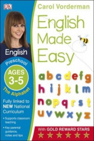 Книга English Made Easy: The Alphabet, Ages 3-5 (Preschool) Carol Vorderman
