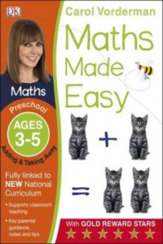 Könyv Maths Made Easy: Adding & Taking Away, Ages 3-5 (Preschool) Carol Vorderman