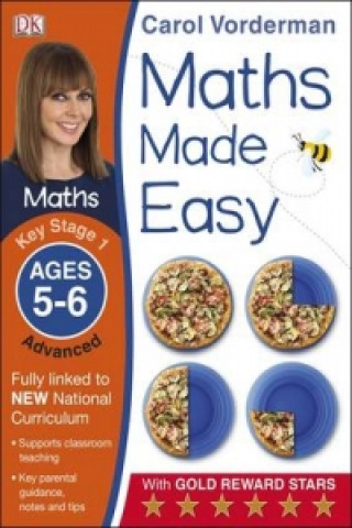 Könyv Maths Made Easy: Advanced, Ages 5-6 (Key Stage 1) Carol Vorderman