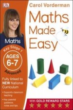 Könyv Maths Made Easy: Advanced, Ages 6-7 (Key Stage 1) Carol Vorderman