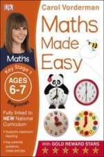 Könyv Maths Made Easy: Beginner, Ages 6-7 (Key Stage 1) Carol Vorderman
