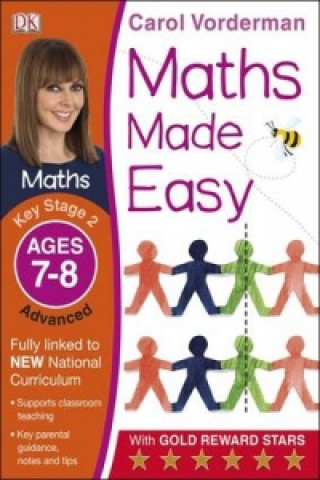 Könyv Maths Made Easy: Advanced, Ages 7-8 (Key Stage 2) Carol Vorderman