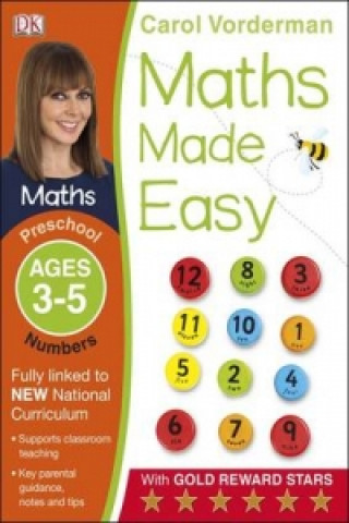 Könyv Maths Made Easy: Numbers, Ages 3-5 (Preschool) Carol Vorderman