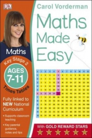 Könyv Maths Made Easy: Times Tables, Ages 7-11 (Key Stage 2) Carol Vorderman